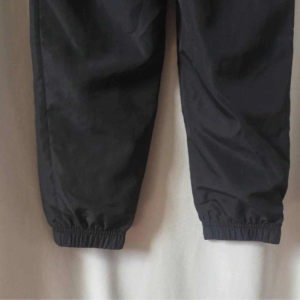 Jordan Jumpman Boys Black Jogger Pants Pull-On Mesh Elastic Waist S 23